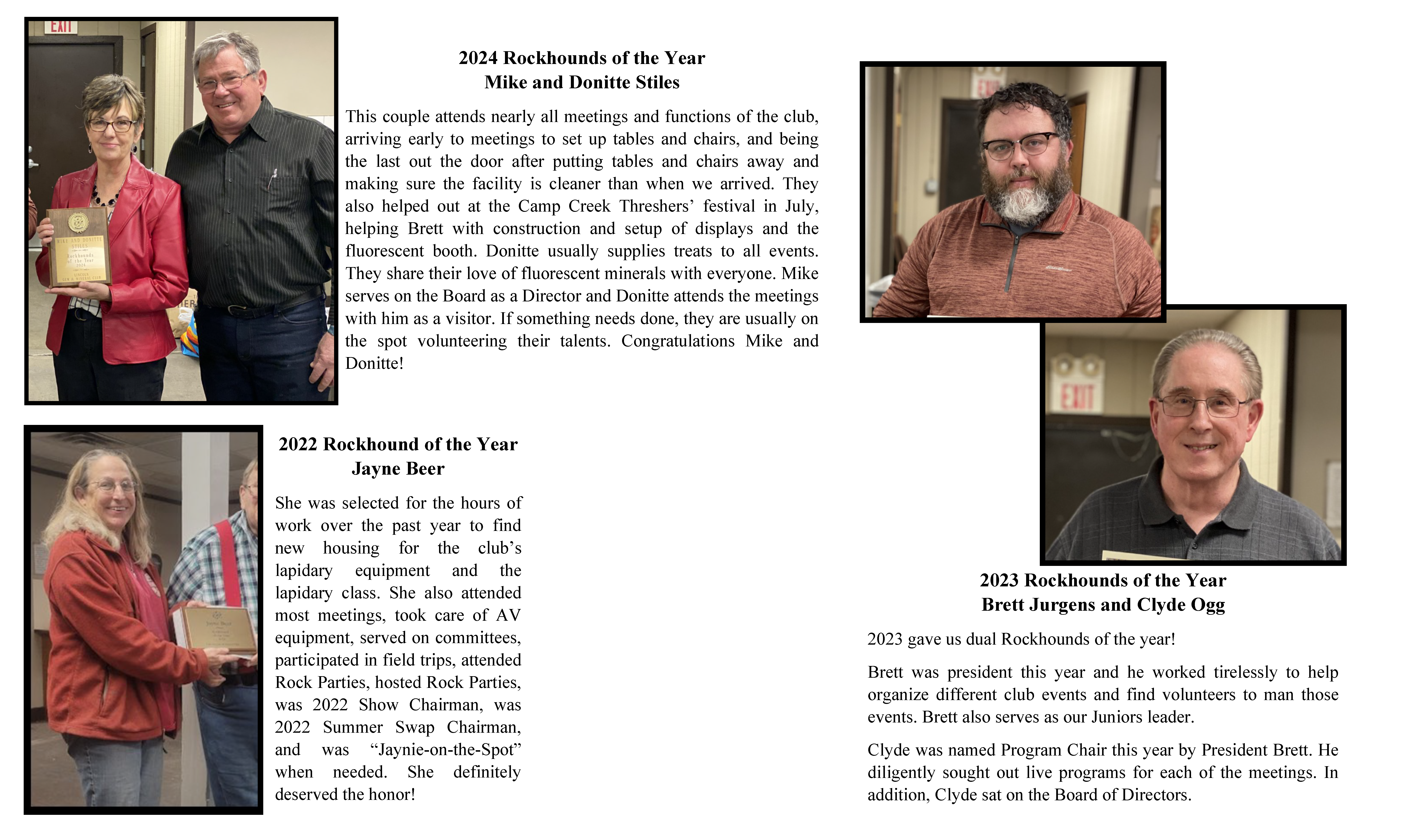 Rockhounds of Year Page 1
