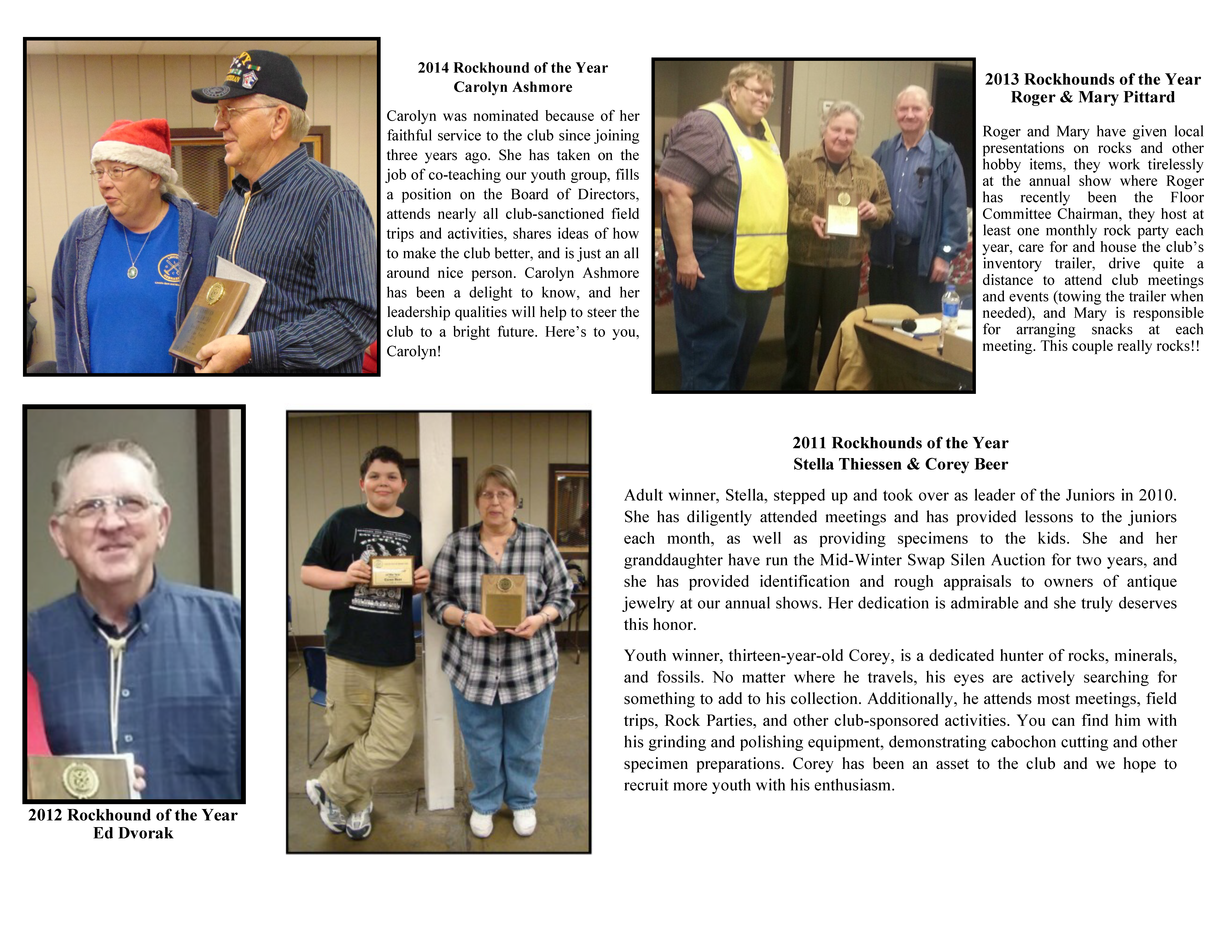 Rockhounds of Year Page 3