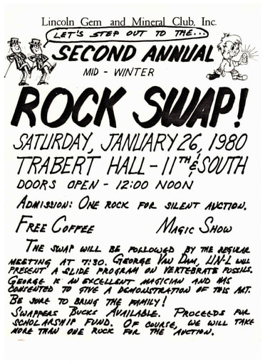 1980 2nd Annual Rock Swap flyer